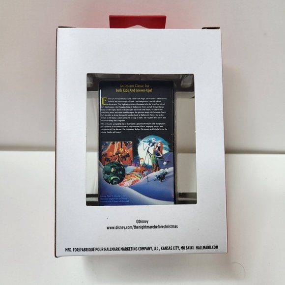 New Hallmark The Nightmare Before Christmas VHS Tape - Christmas Tree Ornament 2 - Picture 6 of 14